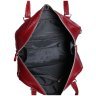 Дорожня сумка из натуральной кожи кроко в цвете бургунди Vip Collection 102352 фото №7 Дорожня сумка из натуральной кожи кроко в цвете бургунди Vip Collection 102352 modnotak фото - 7