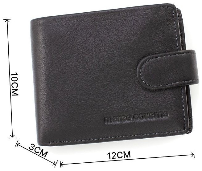 Шкіряний чоловічий класичний гаманець Marco Coverna (18083) modnotak фото №3