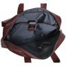 Коричневая сумка для ноутбука 15.6 дюймов из кожи кроко Vip Collection 102552 modnotak фото - 8