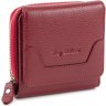 Невеликий гаманець червоного кольору з італійської шкіри Tony Bellucci (10589) - 1