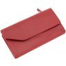 Гарний червоний гаманець ручної роботи з гладкої шкіри Grande Pelle (13302) - 3