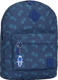 Підлітковий рюкзак для хлопчиків із синього текстилю Bagland (53352)