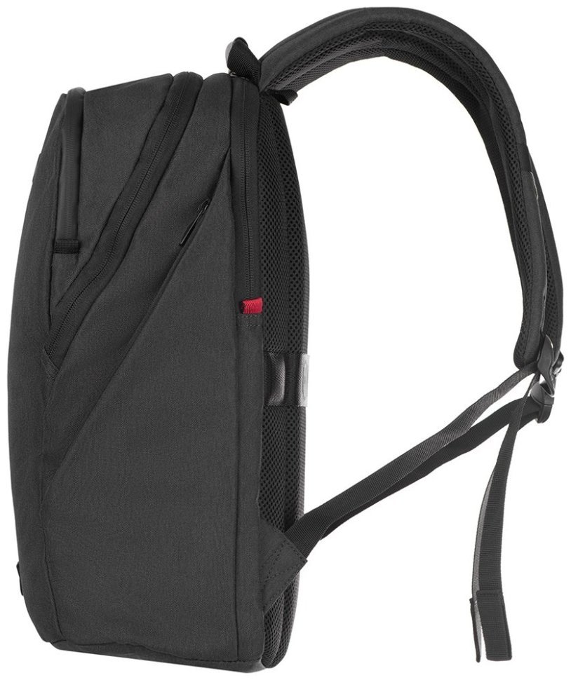 Вместительный текстильный рюкзак темно-серого цвета для ноутбука 16" Wenger MX Eco Light 103552 modnotak фото №2