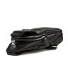 Чоловіча сумка-слінг на груди з натуральної чорної шкіри Tiding Bag (15873) фото №3 Чоловіча сумка-слінг на груди з натуральної чорної шкіри Tiding Bag (15873) modnotak фото - 3