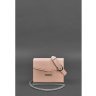 Небольшая розовая сумка из натуральной кожи с цепочкой на плечо BlankNote Mini (12817) - 5