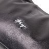 Черная женская сумка-багет из натуральной кожи с одной лямкой KARYA (2420838) - 7