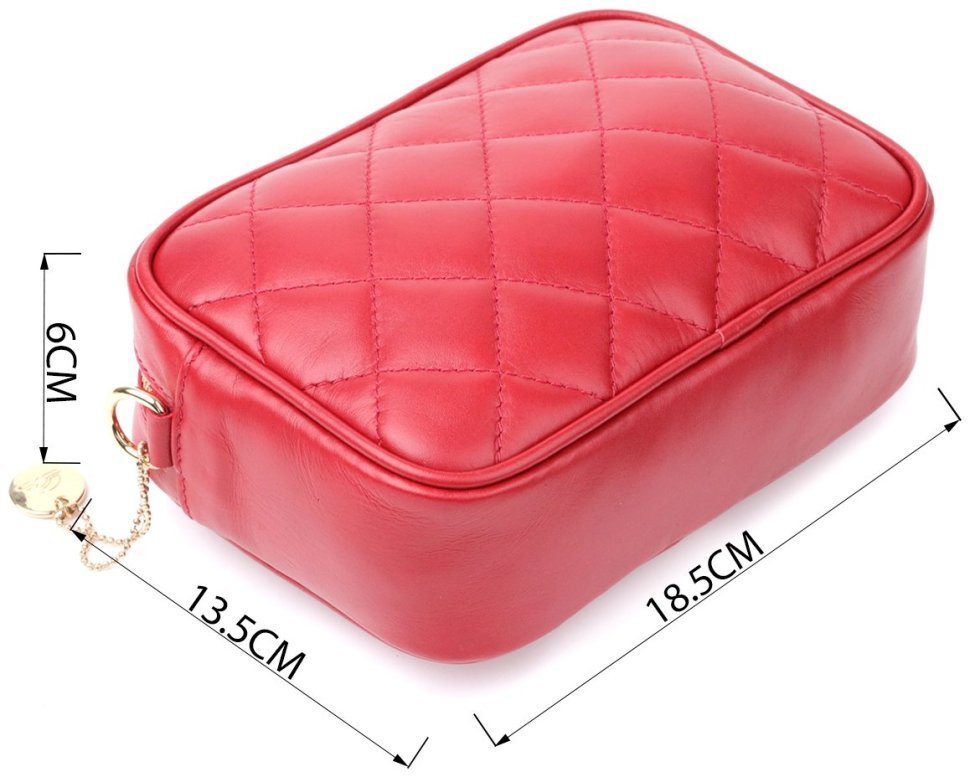 Черная женская сумка-багет из натуральной кожи с одной лямкой KARYA (2420838) modnotak фото №15