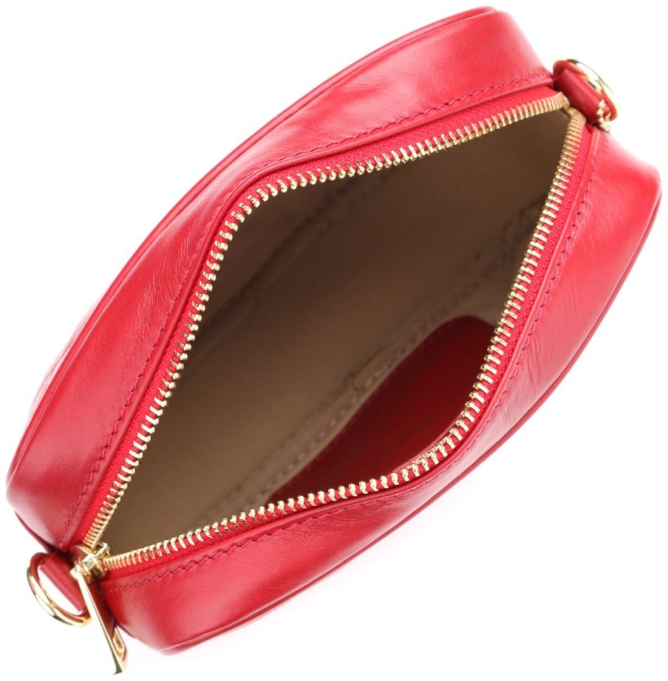 Черная женская сумка-багет из натуральной кожи с одной лямкой KARYA (2420838) modnotak фото №19