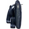 Чоловіча сумка-планшет з якісної шкіри флотар синього кольору Desisan (19189) - 3