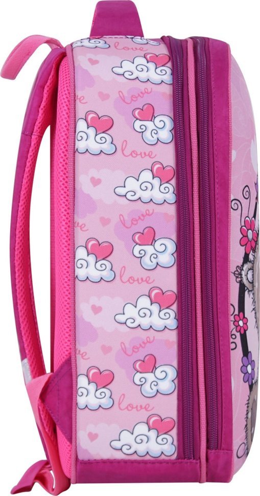 Шкільний рюкзак для дівчаток із зносостійкого текстилю з принтом Bagland (55352)