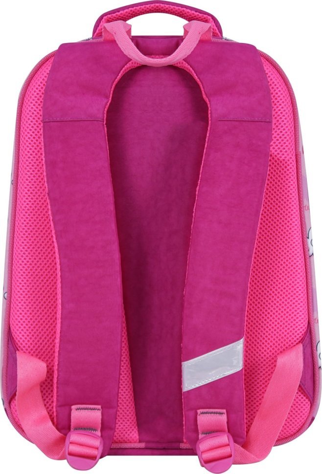 Шкільний рюкзак для дівчаток із зносостійкого текстилю з принтом Bagland (55352)