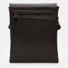 Чоловіча шкіряна сумка коричневого кольору з клапаном Ricco Grande (21382) - 3