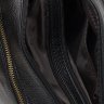 Небольшая повседневная женская сумка из зернистой кожи черного цвета Borsa Leather (21277) - 5