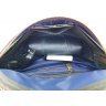 Мужская сумка на пояс синего цвета из натуральной кожи VATTO (11794) - 7