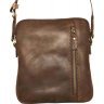 Маленькая мужская сумка коричневого цвета VATTO (12093) - 3