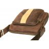 Маленькая мужская сумка коричневого цвета VATTO (12093) - 7