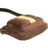Маленька чоловіча сумка коричневого кольору VATTO (12093) - 8