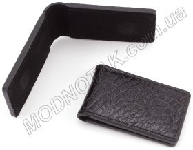 Карманный кожаный зажим на магнитах KARYA (16161)