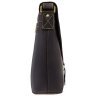 Мужская темно-коричневая сумка на плечо из винтажной кожи Visconti Aspin 77352 - 5