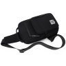Повседневная текстильная мужская сумка-рюкзак через плечо в черном цвете Confident 77452 - 5