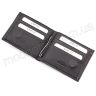 Чоловічий чорний гаманець з затиском для купюр KARYA (0945-1) - 4