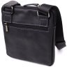 Мужская сумка планшет из винтажной кожи через плечо Shvigel черного цвета 108352 modnotak фото - 2