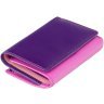 Середній жіночий гаманець з натуральної шкіри філетово-рожевого кольору з RFID - Visconti Bora 68752 - 10