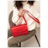 Середня жіноча шкіряна сумка-кроссбоді червоного кольору BlankNote Lola 78752 - 8