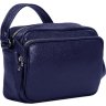 Женская темно-синяя сумка через плечо на молнии Issa Hara Мила (27015) - 3