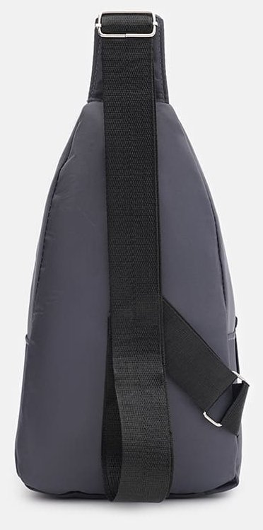 Практичний чоловічий слінг через плече із якісного текстилю Monsen 89252 Сірий modnotak фото №3