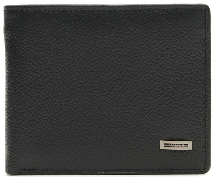 Мужской кожаный кошелек V1T123-H124-BE-black modnotak фото №1