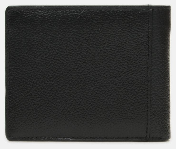 Мужской кожаный кошелек V1T123-H124-BE-black modnotak фото №2