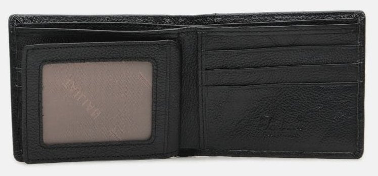 Мужской кожаный кошелек V1T123-H124-BE-black modnotak фото №3