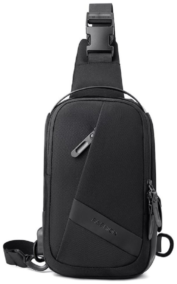 Міська текстильна чоловіча сумка через плече Confident 90753 modnotak фото №2