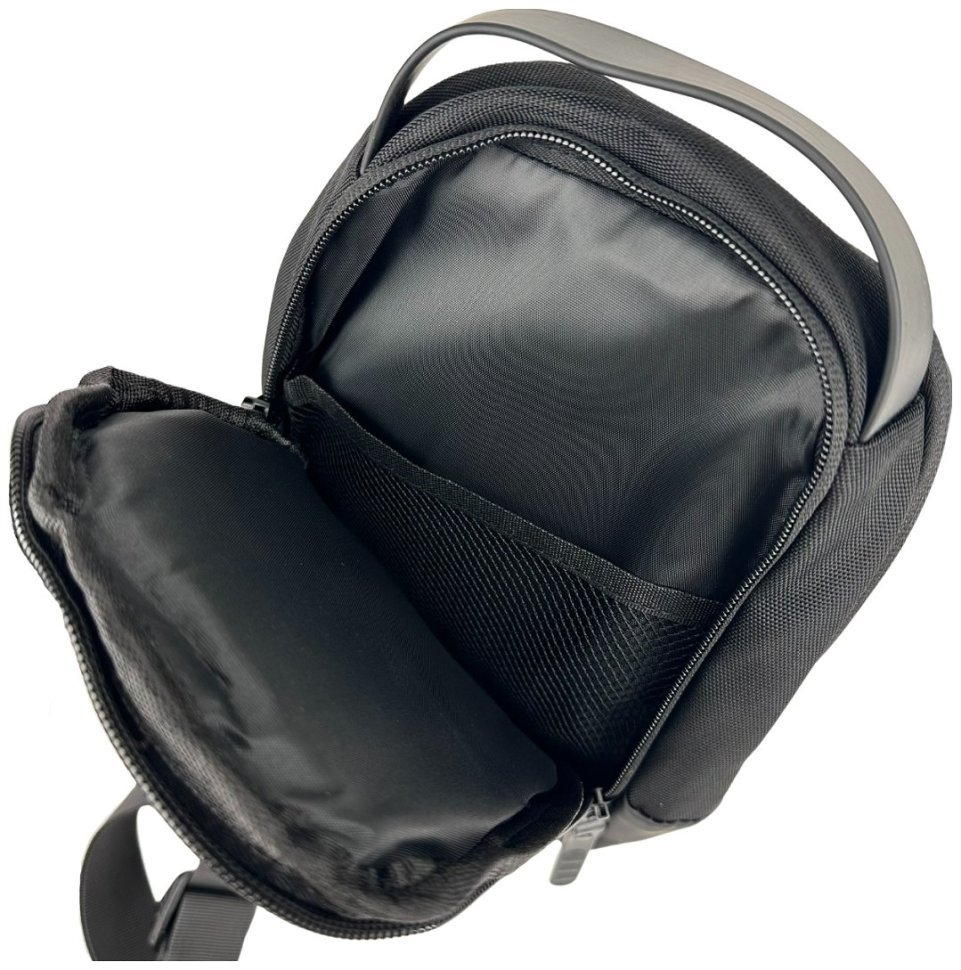 Міська текстильна чоловіча сумка через плече Confident 90753 modnotak фото №10