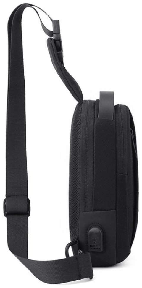 Міська текстильна чоловіча сумка через плече Confident 90753 modnotak фото №13