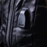 Міський чоловічий текстильний рюкзак чорного кольору Vintage (20574) - 10