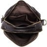 Небольшая мужская сумка барсетка с ручкой и съемным ремнем на плечо VINTAGE STYLE (14677) - 5