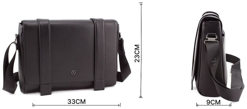 Повсякденна сумка месенджер з плечовим ременем H.T Leather (10128) modnotak фото №3