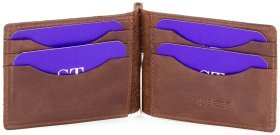 Оригинальный зажим для денег в ретро стиле ST Leather (16859)