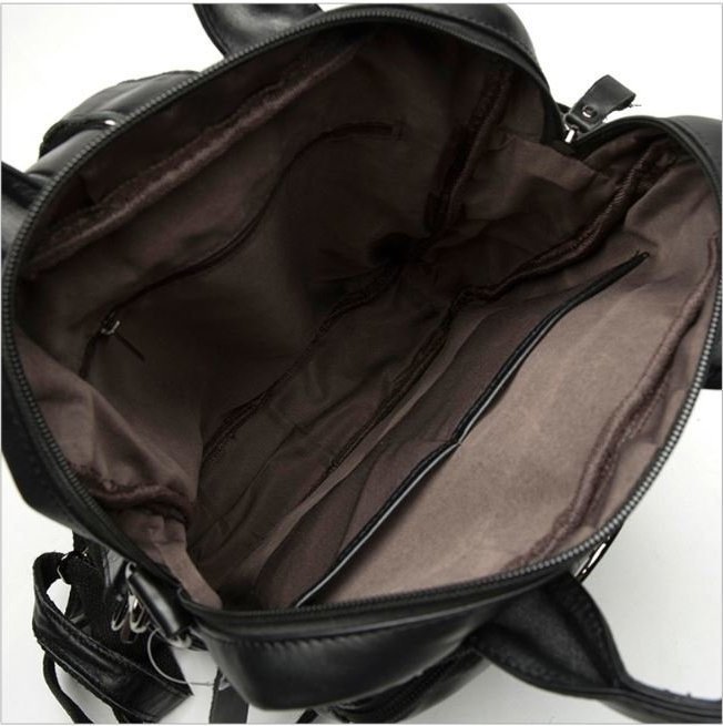 Універсальна чоловіча сумка - рюкзак з натуральної шкіри VINTAGE STYLE (14790)