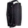 Мужская кожаная сумка-мессенджер с гладкой поверхностью черного цвета TARWA (19947) - 6