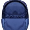 Темно-синий рюкзак из текстиля на молниевой застежке Bagland (52753) - 4