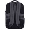 Текстильний чоловічий рюкзак сірого кольору під ноутбук Bagland (53453) - 15