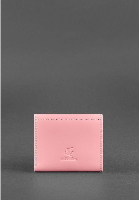 Жіночий гаманець рожевого кольору з гладкої шкіри BlankNote (12507)
