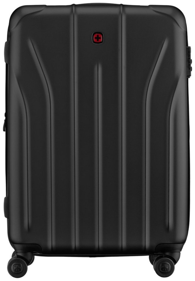 Валіза Wenger, Oryson, середня, пластик, 4 колеса, чорна modnotak фото №5