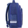 Синій шкільний рюкзак для хлопчиків з принтом Bagland (53853) - 2