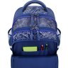 Синій шкільний рюкзак для хлопчиків з принтом Bagland (53853) - 4