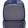 Синій шкільний рюкзак для хлопчиків з принтом Bagland (53853) - 12
