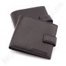 Чоловіче портмоне чорного кольору на застібці - Marco Coverna (18510) - 1